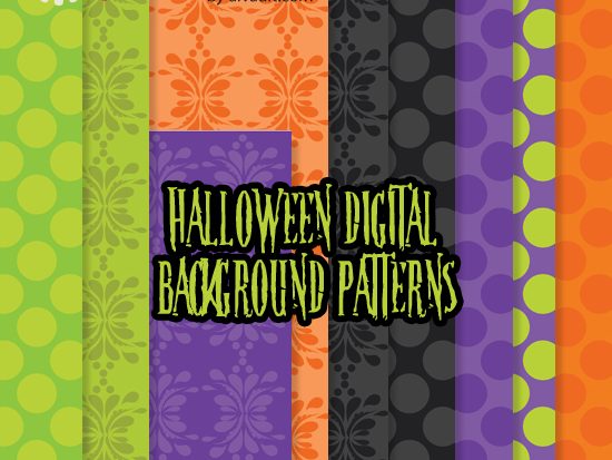 Halloween Digital Papers