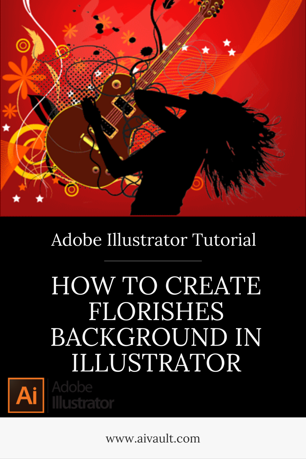 How to make funky illustrative backgrounds and florishes