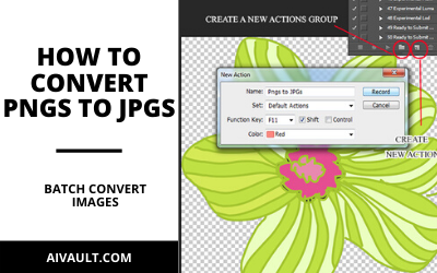 Graphic Design Tip : Converting Pngs to JPGs Batch image conversion
