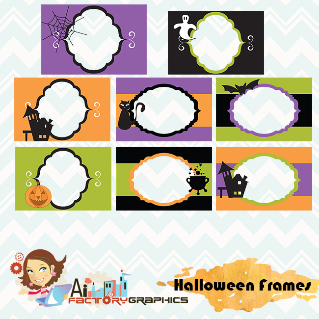 Halloween Clipart graphics for party decoration