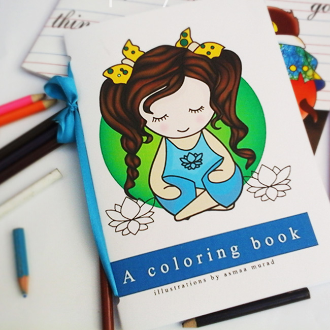 coloringbook1 How to Use illustration and Graphic Design to Sell Things