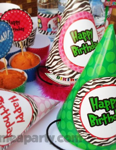 party hat Printed Stationary