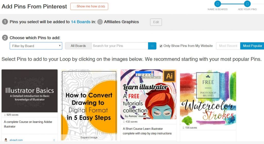 looping tailwind2 Best Pinterest Scheduler to increase Traffic to Blog or Website