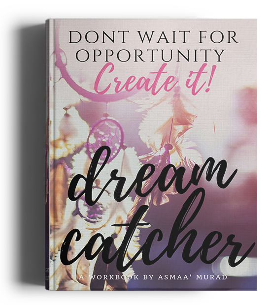 book mockup 10 K Dream Catcher Goal Planner