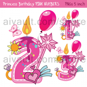 candyland clipart numbers illustrations images pack