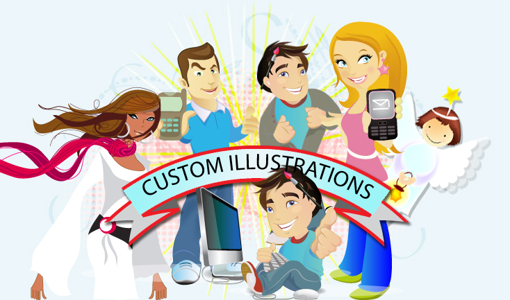 custom Custom Girl Character Cliparts