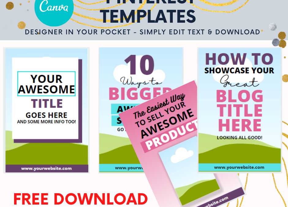Pinterest templates – Free download