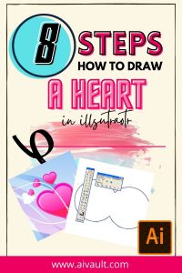 how to draw heart step by step