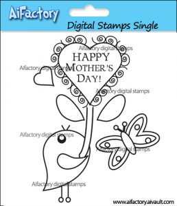 mothers day clipart digital stamps for scrapbooking