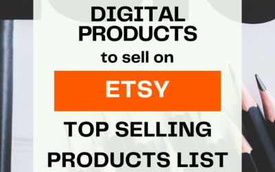Best Digital Products to Sell on Etsy