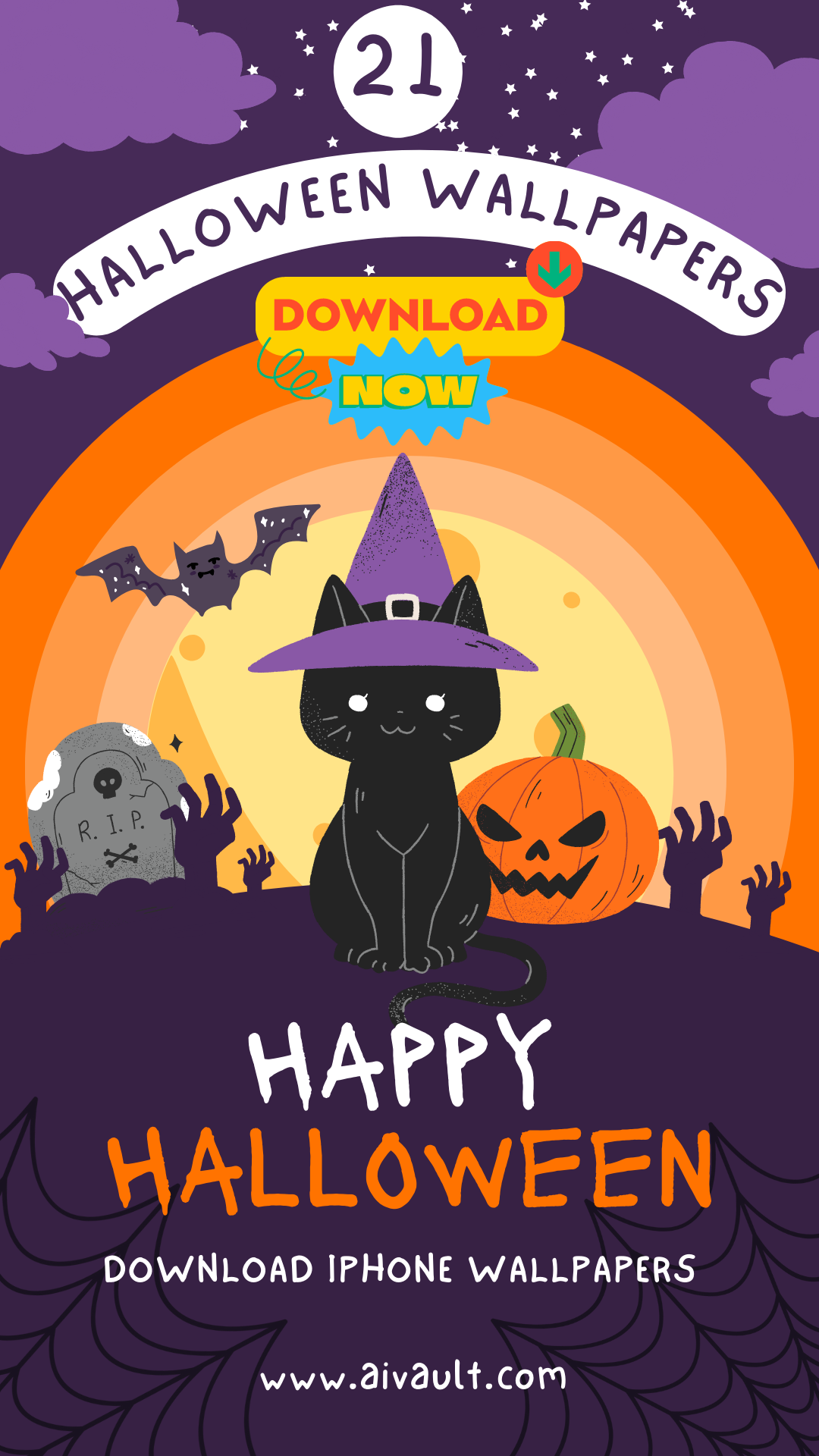 Halloween Wallpaper App for iPhone, iPod touch, and iPad.