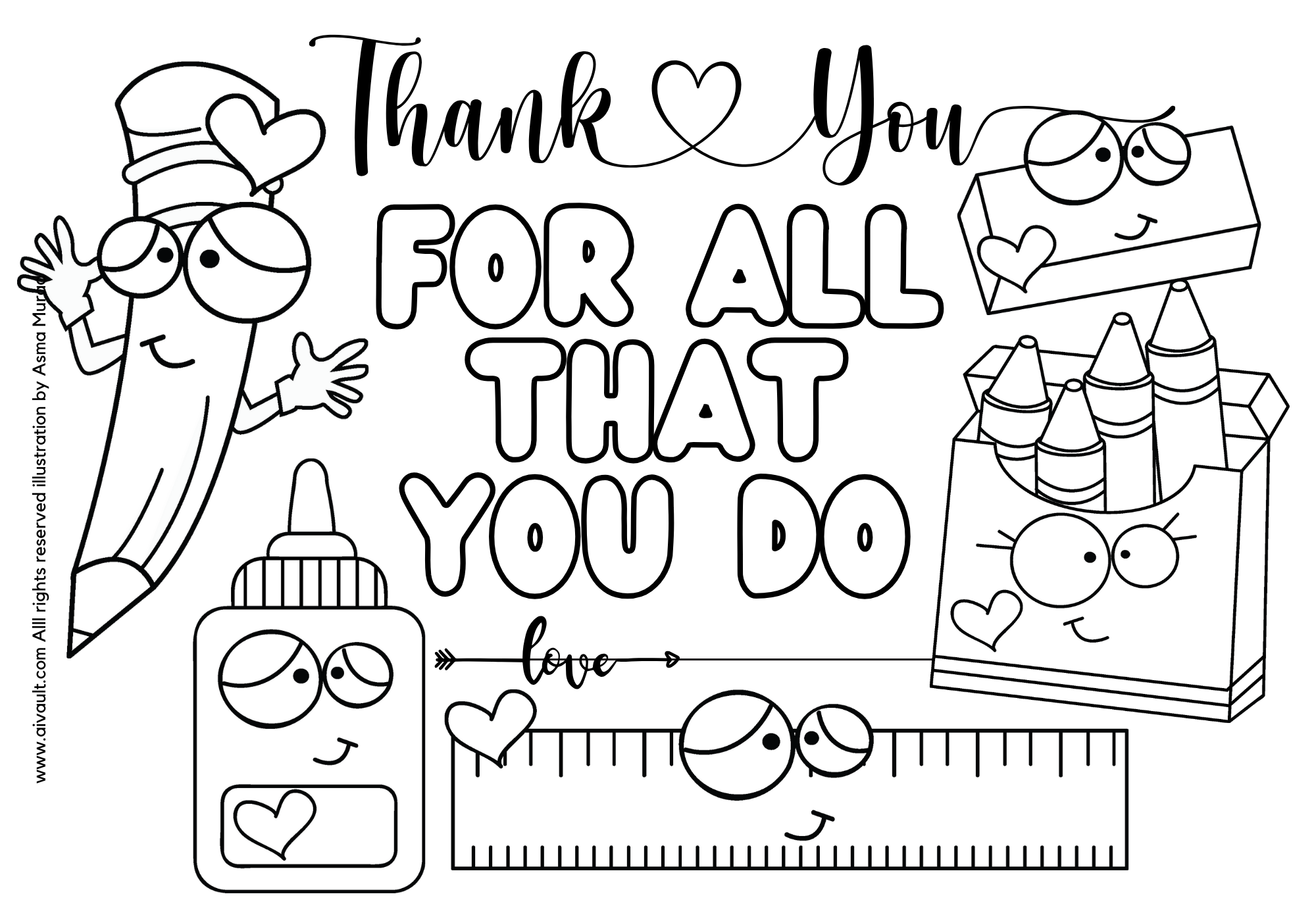 Teacher appreciation coloring page thank you for helping me grow , kindergarten teachers printable