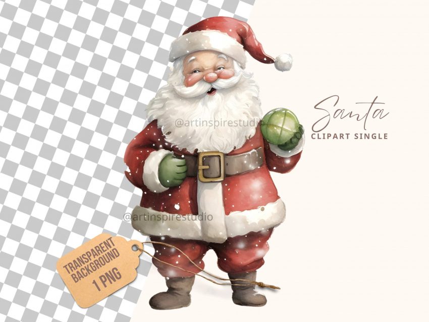 1801202465a964afea6bd scaled Watercolor Christmas Snowman Clipart